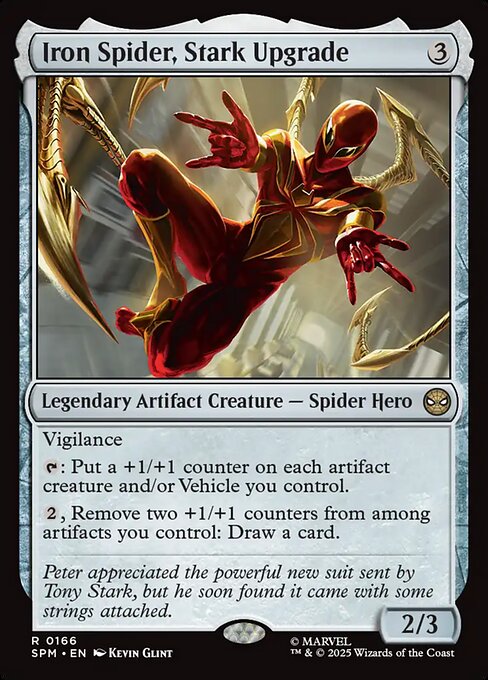 Iron Spider, Stark Upgrade - Nonfoil
