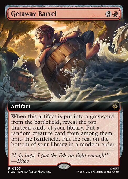 Getaway Barrel
