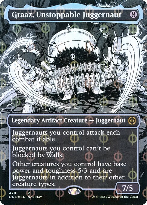 Graaz, Unstoppable Juggernaut - Foil