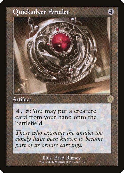 Quicksilver Amulet - Nonfoil