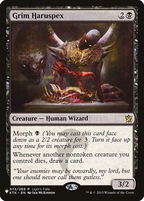 Grim Haruspex - Nonfoil