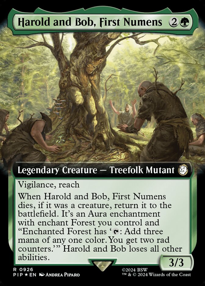 Harold and Bob, First Numens (Extended Art - Surge Foil)