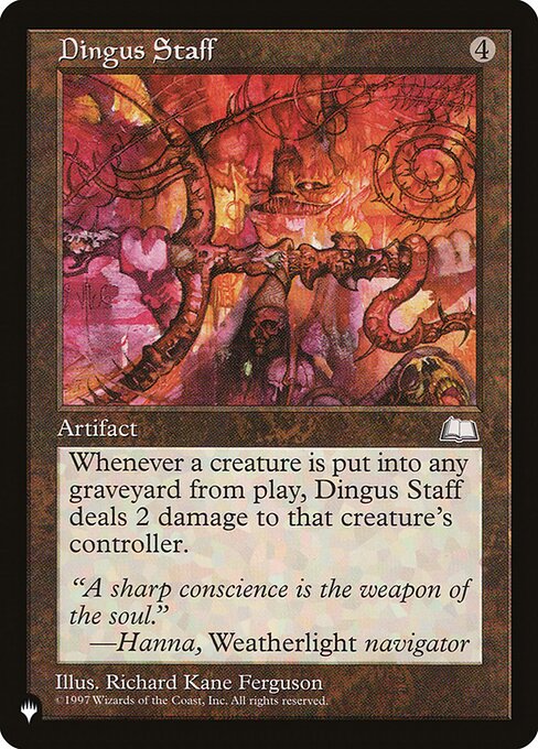 Dingus Staff - Nonfoil
