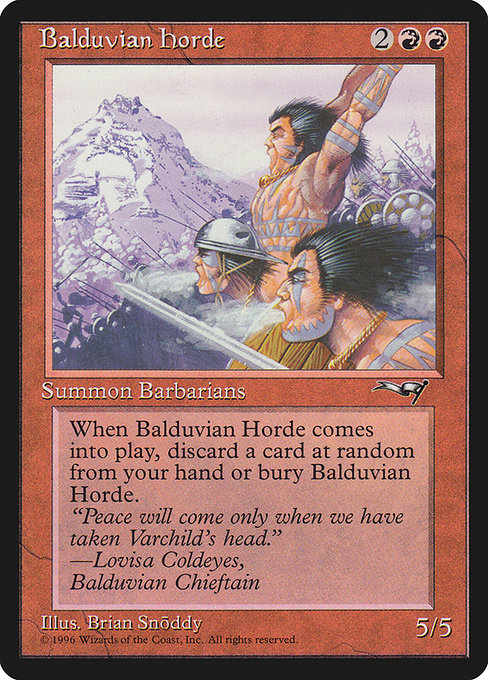 Balduvian Horde - Nonfoil