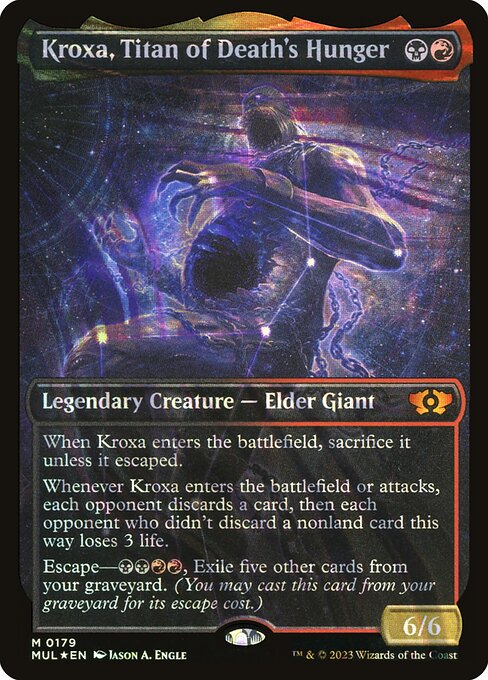 Kroxa, Titan of Death's Hunger - Foil
