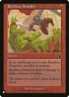 Reckless Abandon (UDS-94)
