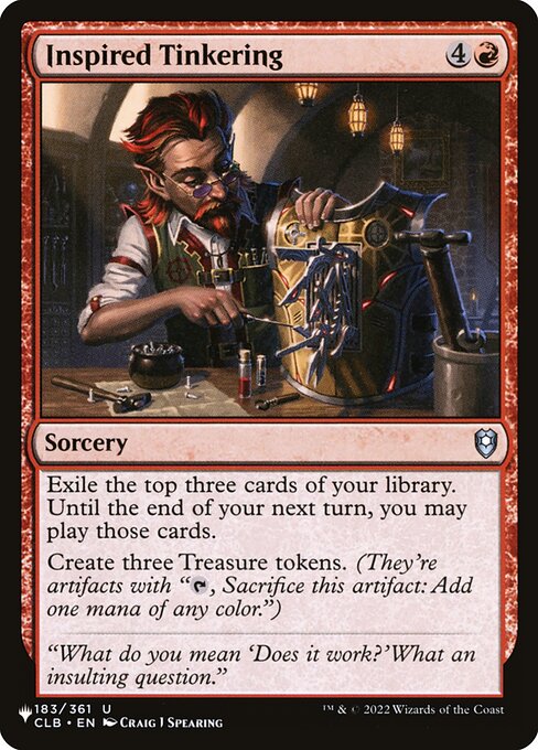 Inspired Tinkering - Nonfoil
