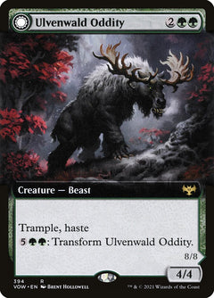 Ulvenwald Oddity // Ulvenwald Behemoth (Extended Art)