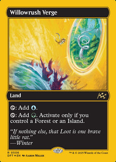 Willowrush Verge (Gold Foil)