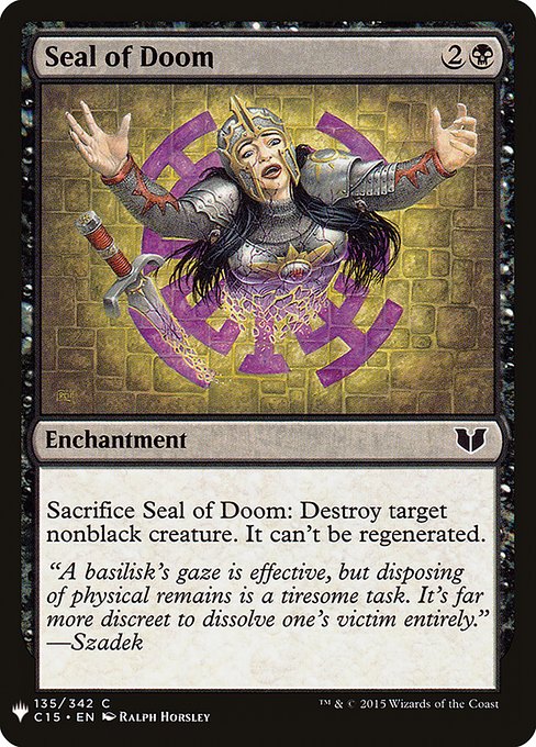 Seal of Doom - Nonfoil