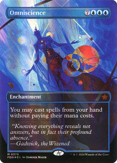 Omniscience (Borderless - Mana Foil)