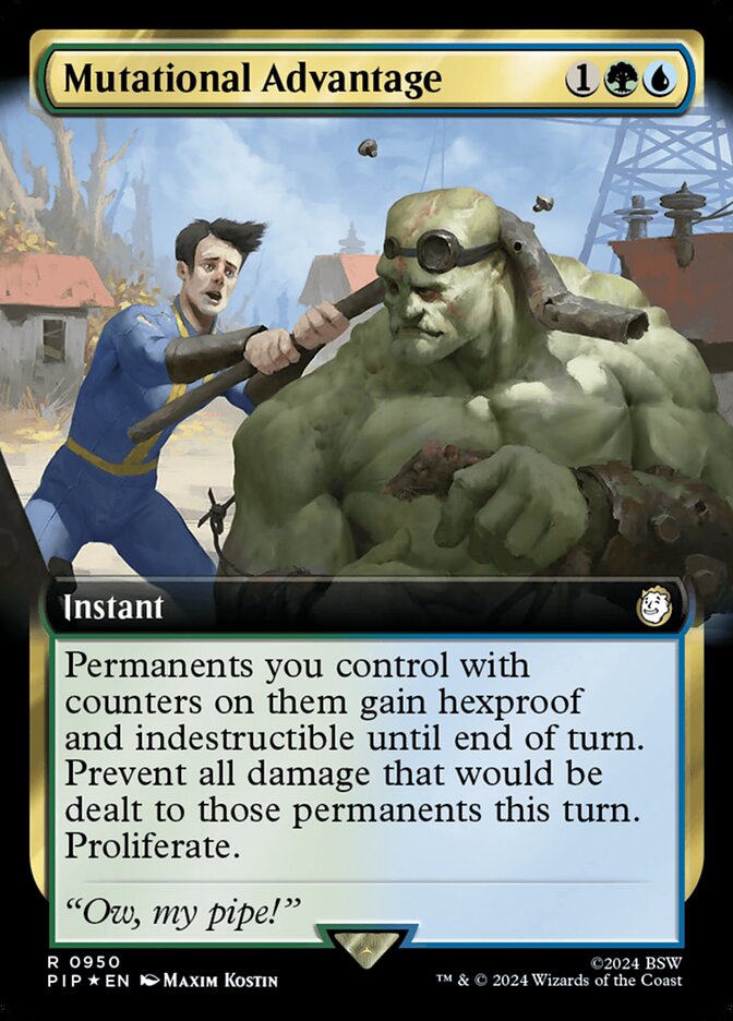 Mutational Advantage (Extended Art - Surge Foil)