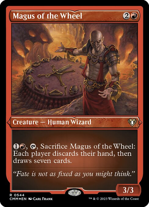 Magus of the Wheel - Etched