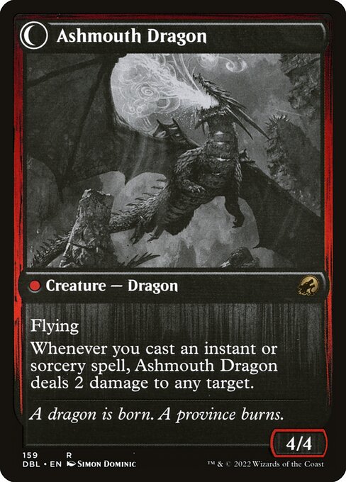 Ashmouth Dragon (back)