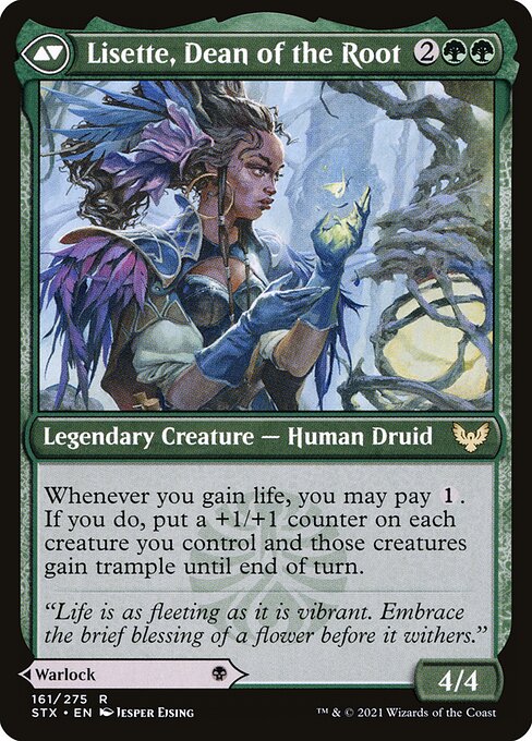 Lisette, Dean of the Root (back)