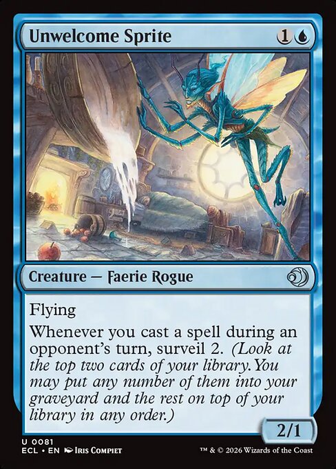 Unwelcome Sprite - Nonfoil
