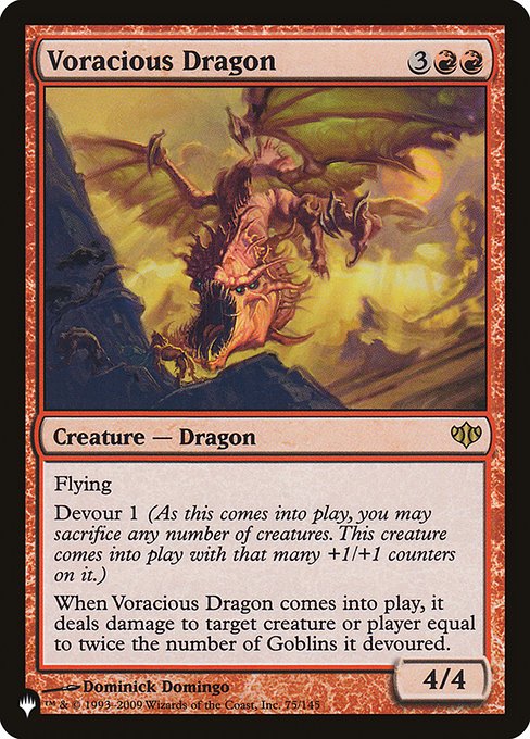 Voracious Dragon - Nonfoil