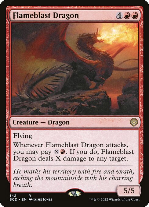 Flameblast Dragon - Nonfoil