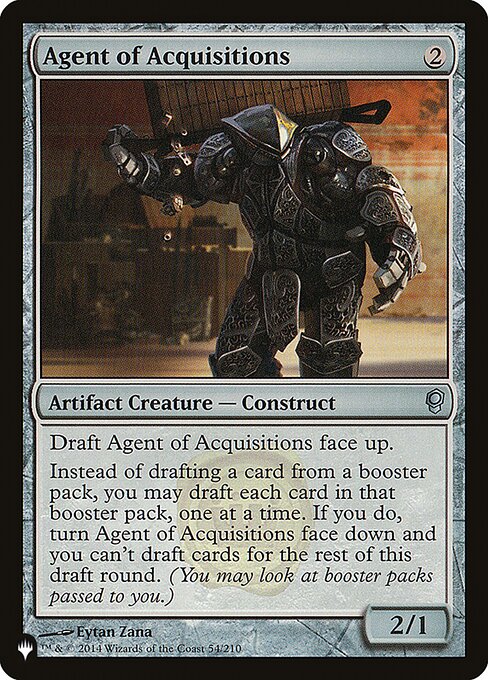 Agent of Acquisitions - Nonfoil