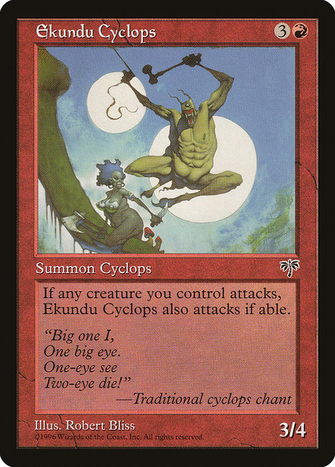 Ekundu Cyclops - Nonfoil