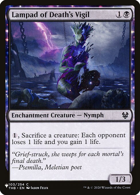 Lampad of Death's Vigil - Nonfoil