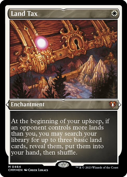 Land Tax - Etched