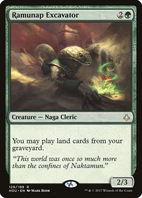 Ramunap Excavator - Nonfoil