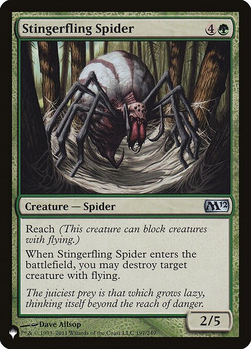 Stingerfling Spider - Nonfoil