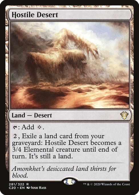 Hostile Desert - Nonfoil