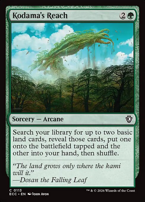 Kodama's Reach - Nonfoil