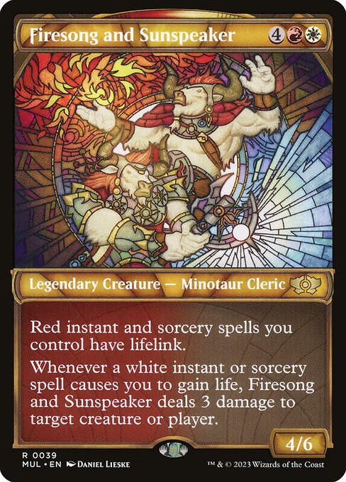 Firesong and Sunspeaker - Nonfoil