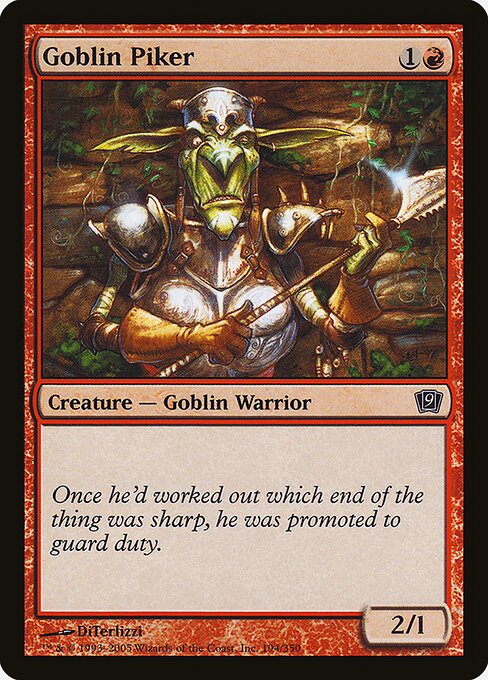 Goblin Piker - Foil