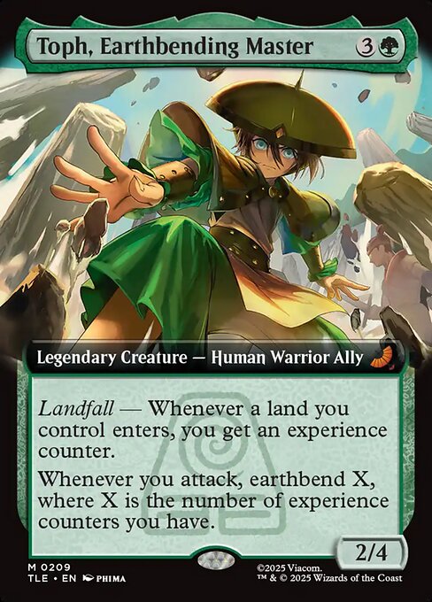 Toph, Earthbending Master - Nonfoil