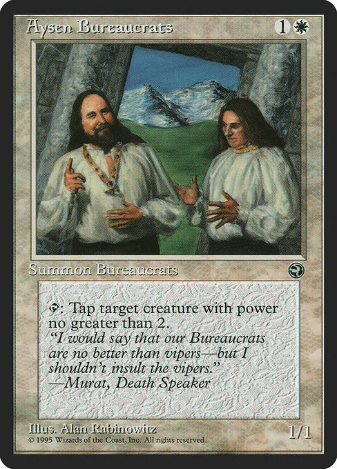 Aysen Bureaucrats - Nonfoil