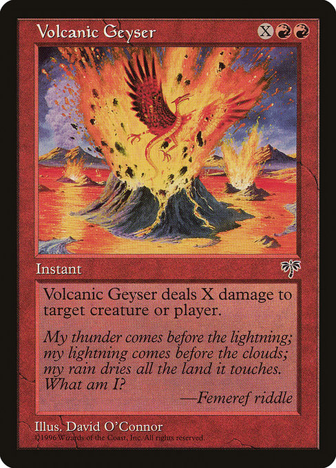 Volcanic Geyser - Nonfoil