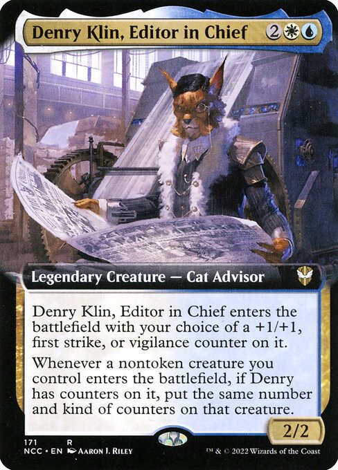 Denry Klin, Editor in Chief - Nonfoil