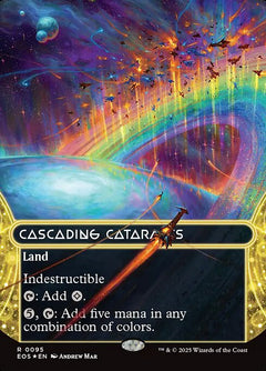 Cascading Cataracts (Borderless - Galaxy Foil)
