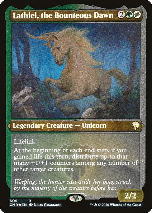 Lathiel, the Bounteous Dawn - Etched