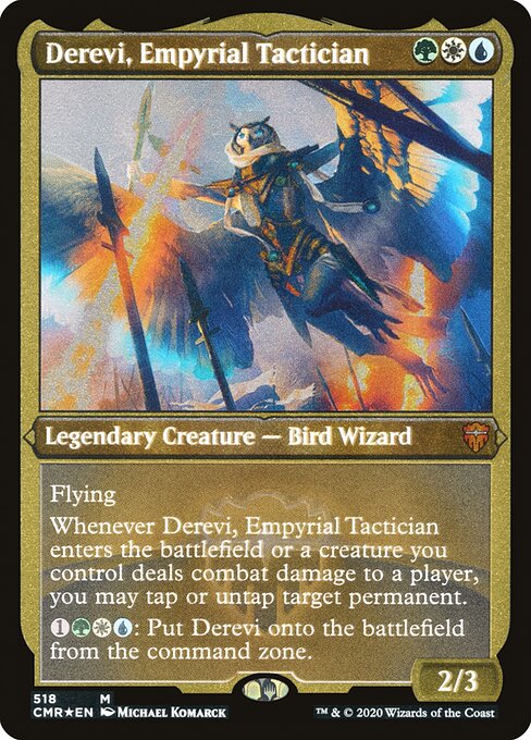 Derevi, Empyrial Tactician - Etched