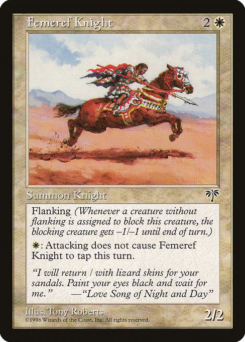 Femeref Knight - Nonfoil