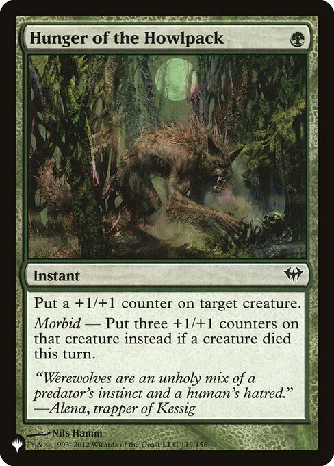 Hunger of the Howlpack - Nonfoil