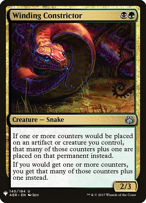 Winding Constrictor - Nonfoil