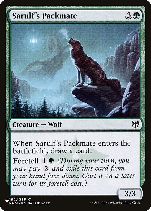Sarulf's Packmate - Nonfoil