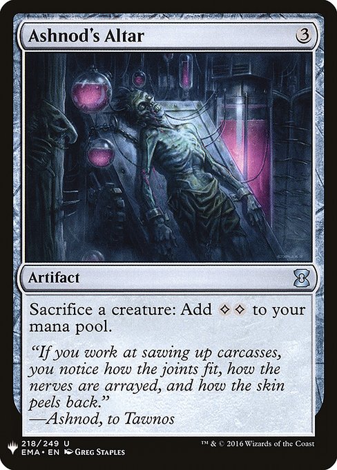 Ashnod's Altar - Nonfoil