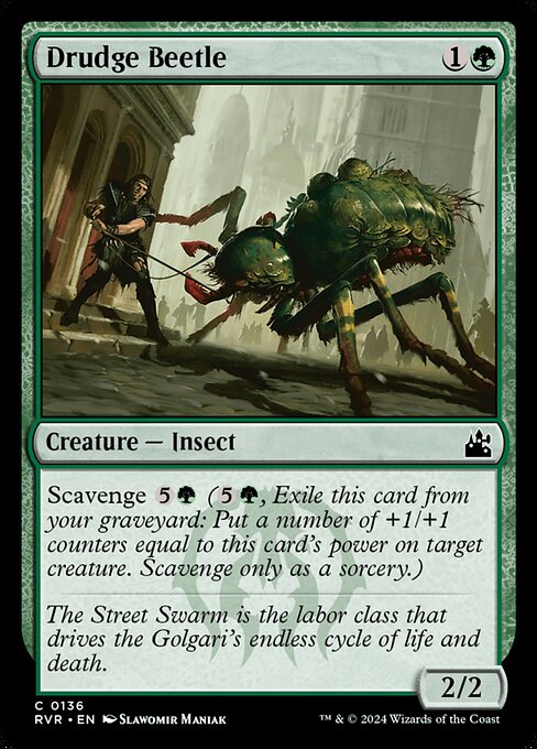 Drudge Beetle - Nonfoil
