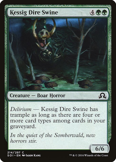 Kessig Dire Swine - Nonfoil