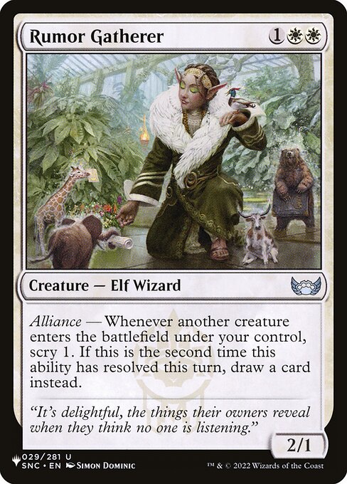 Rumor Gatherer - Nonfoil