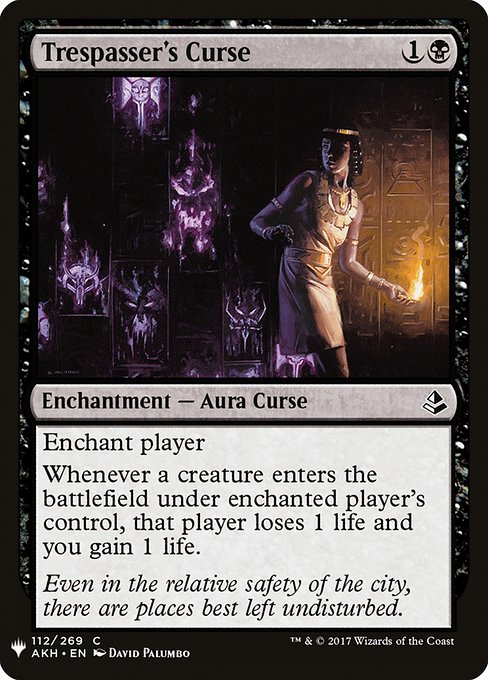 Trespasser's Curse - Nonfoil