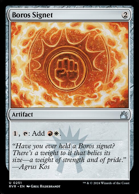 Boros Signet - Nonfoil