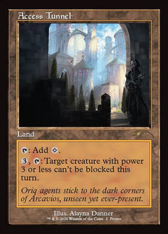 Access Tunnel (Secrets of Strixhaven Promo)